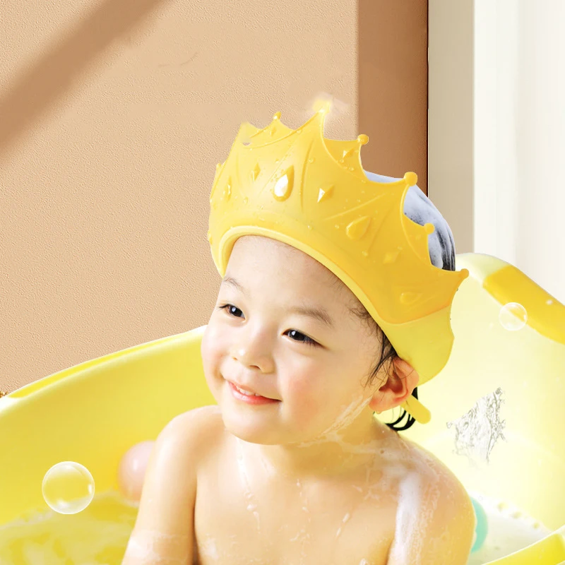 Swim Cap Silicone - 0-6 Years Kids Baby Swim Shower