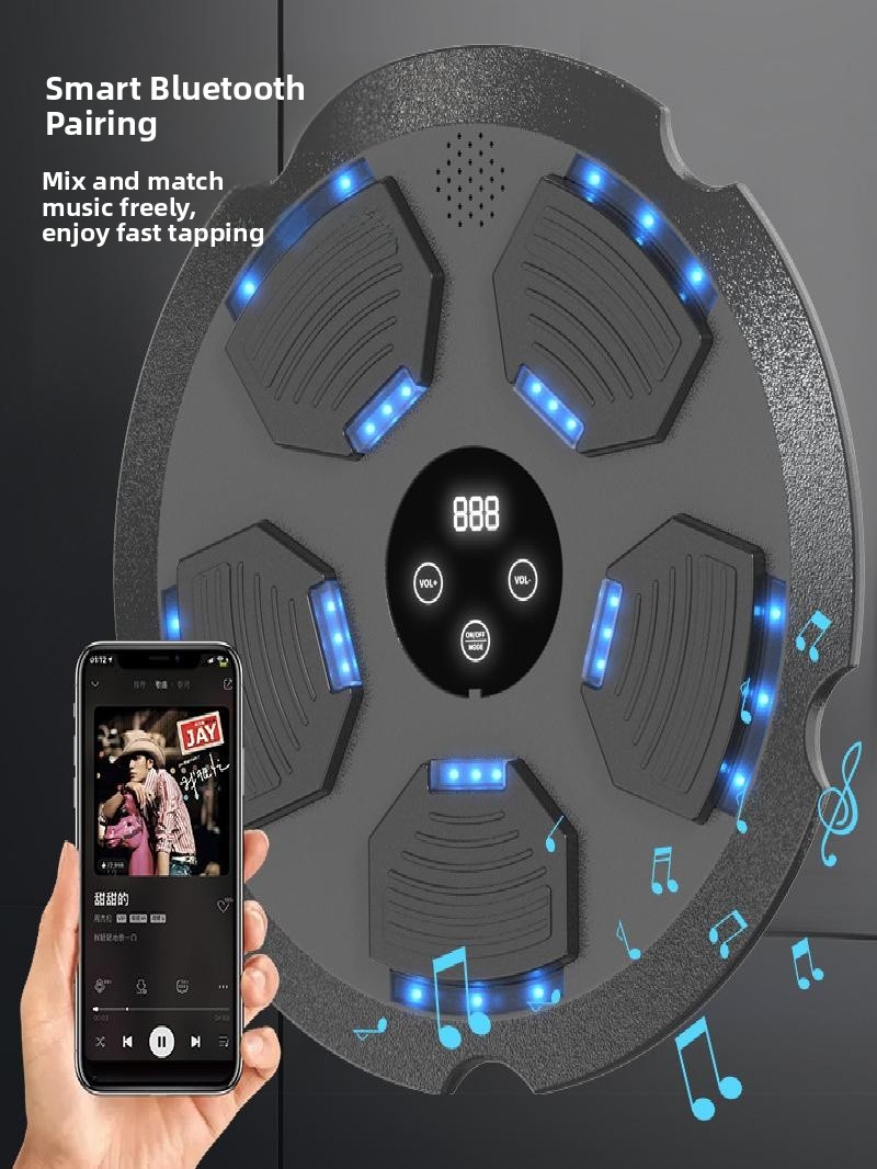 Sports Equipment You Hit - New Bluetooth Music Wall Target Smart