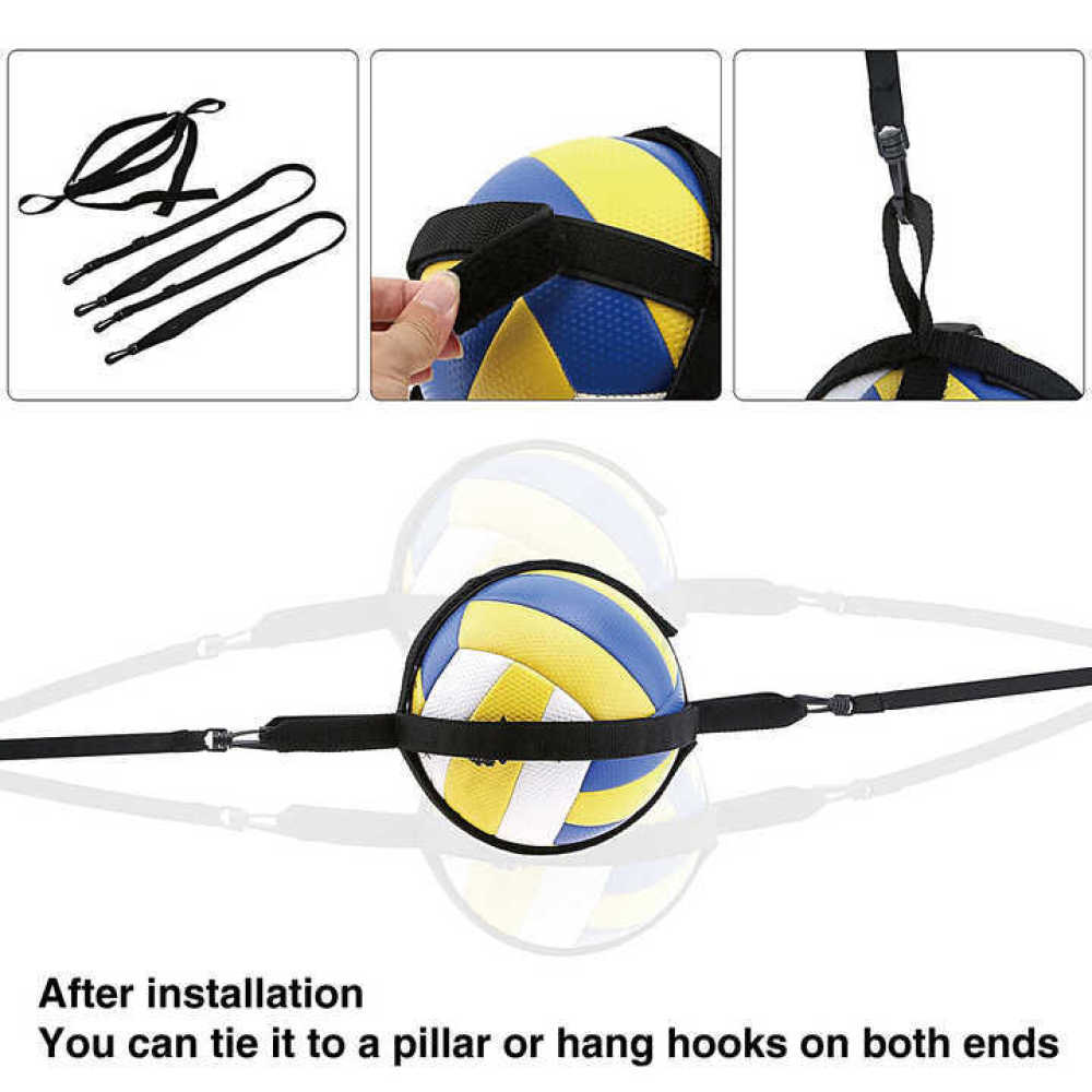 Sports Equipment You Hit - Volleyball Practice Equipment Solo Spike Trainer