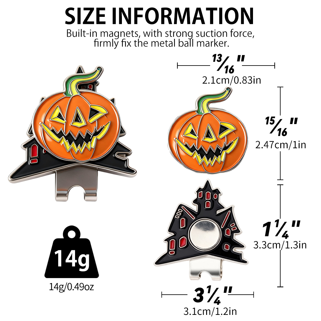 Caiton Halloween Golf Hat Clip - đánh giá và giá Sports Equipment Golf
