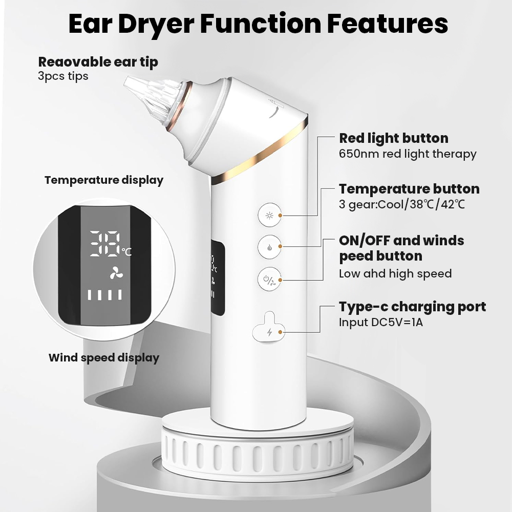 Low Noise Electronic Ear Dryer - đánh giá và giá Sports Equipment Dryer