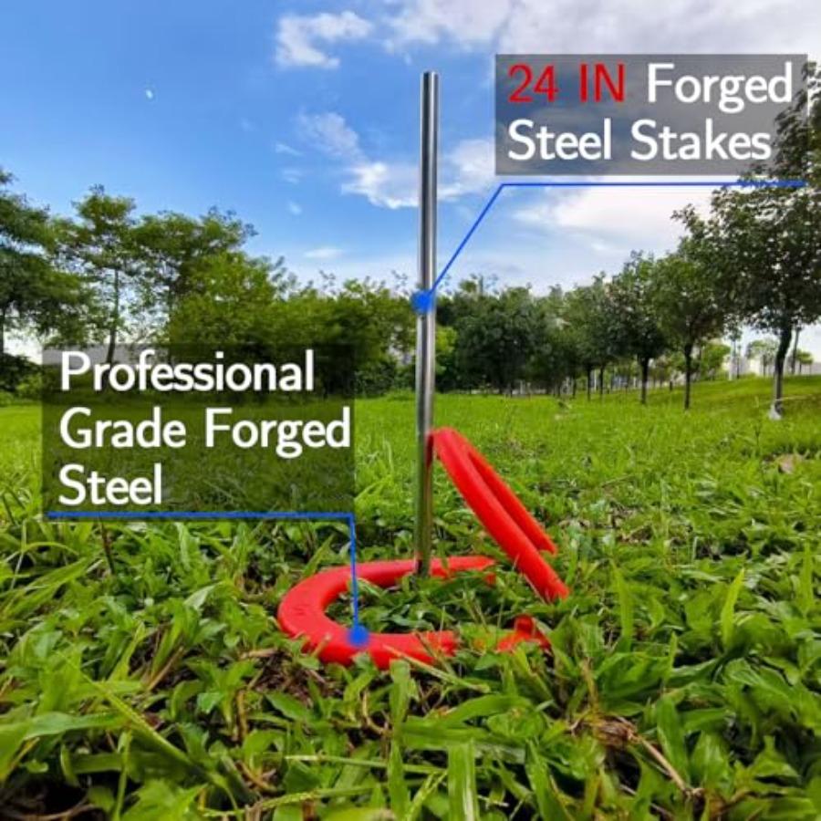 Backyard and beach outdoor gam - đánh giá và giá Horseshoe Game Set