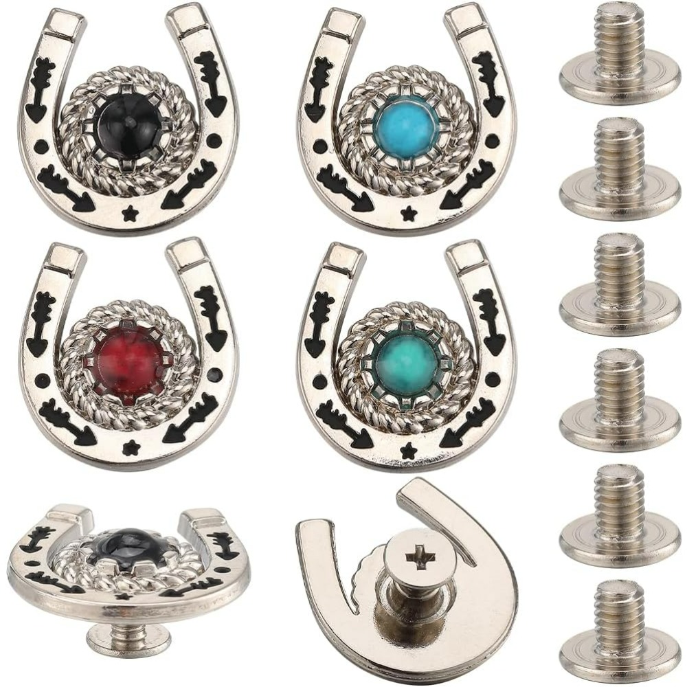 1 Box 8 Sets Horseshoe Screw B - đánh giá và giá Horseshoe Game Set