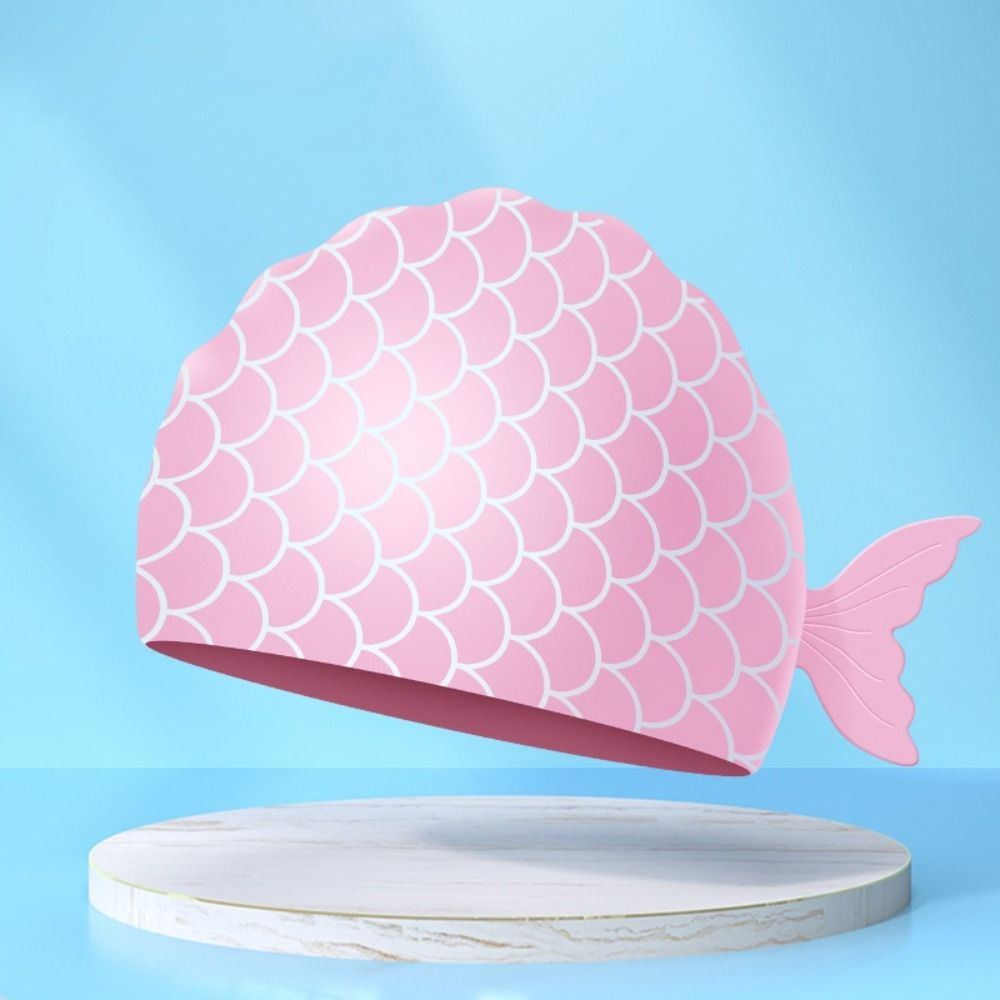 Cute Fish Children Swim Cap Ca - đánh giá và giá Swim Cap Silicone
