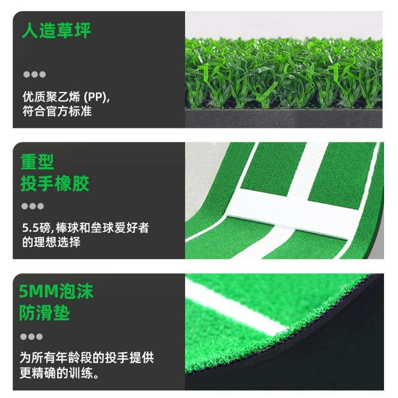 Baseball hitting mat anti slip - đánh giá và giá Sports Equipment You Hit