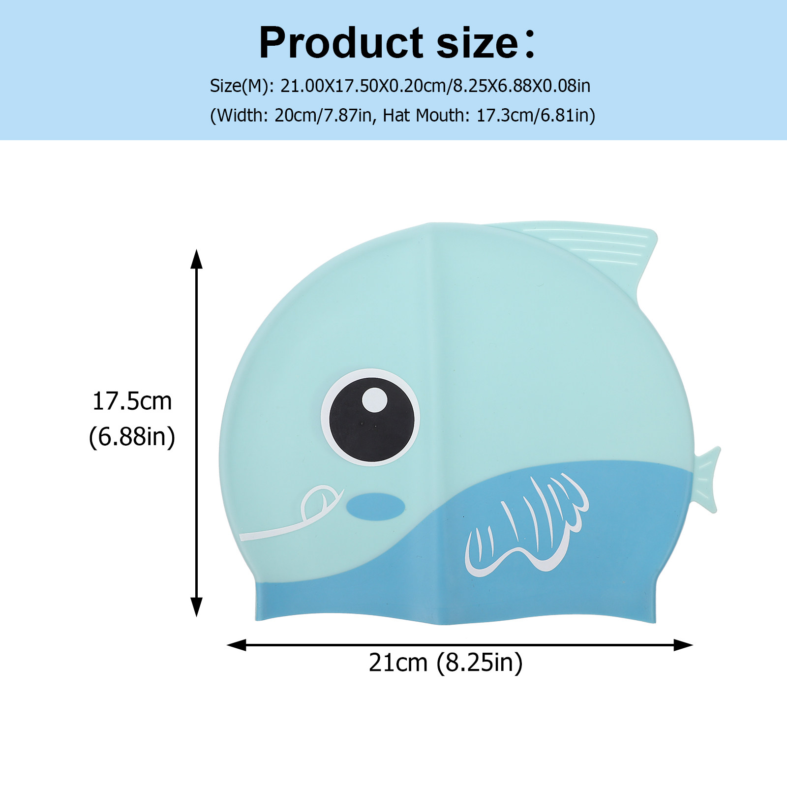 Silicone Swim Cap Cartoon Kids - đánh giá và giá Swim Cap Silicone