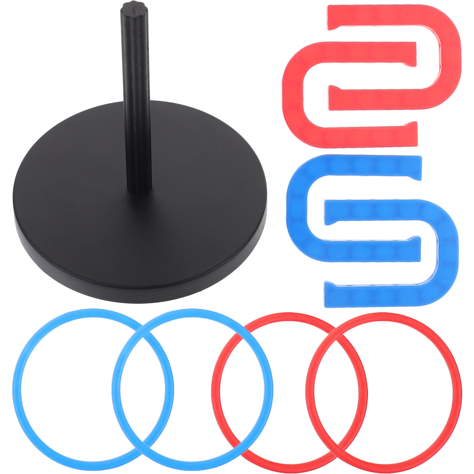18Pcs Plastic Ring Toss Game H - đánh giá và giá Horseshoe Game Set