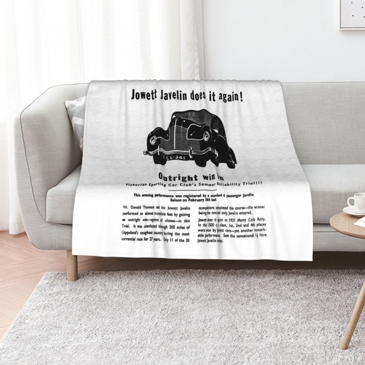 JOWETT JAVELIN Throw Blanket F - đánh giá và giá Javelin Throwing