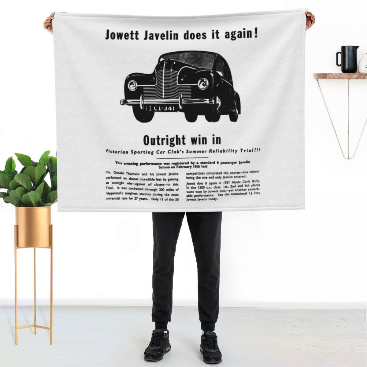 JOWETT JAVELIN Throw Blanket F - đánh giá và giá Javelin Throwing